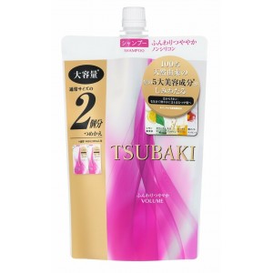 Tsubaki Šampūnas plaukams, suteikiantis apimties, Camellia aliejus, Shiseido REFILL 660ml